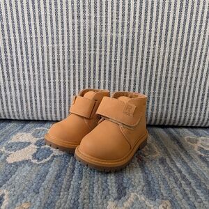 Rockport Toddler Brown Hook-and-Loop Ankle Boots